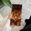 The Tigre Wolf Lion Animal S25Ultra Phone Case For Samsung Galaxy S25 S24 S23 S21 Ultra S20 FE S22 Plus A56 A55 Case Clear Cover