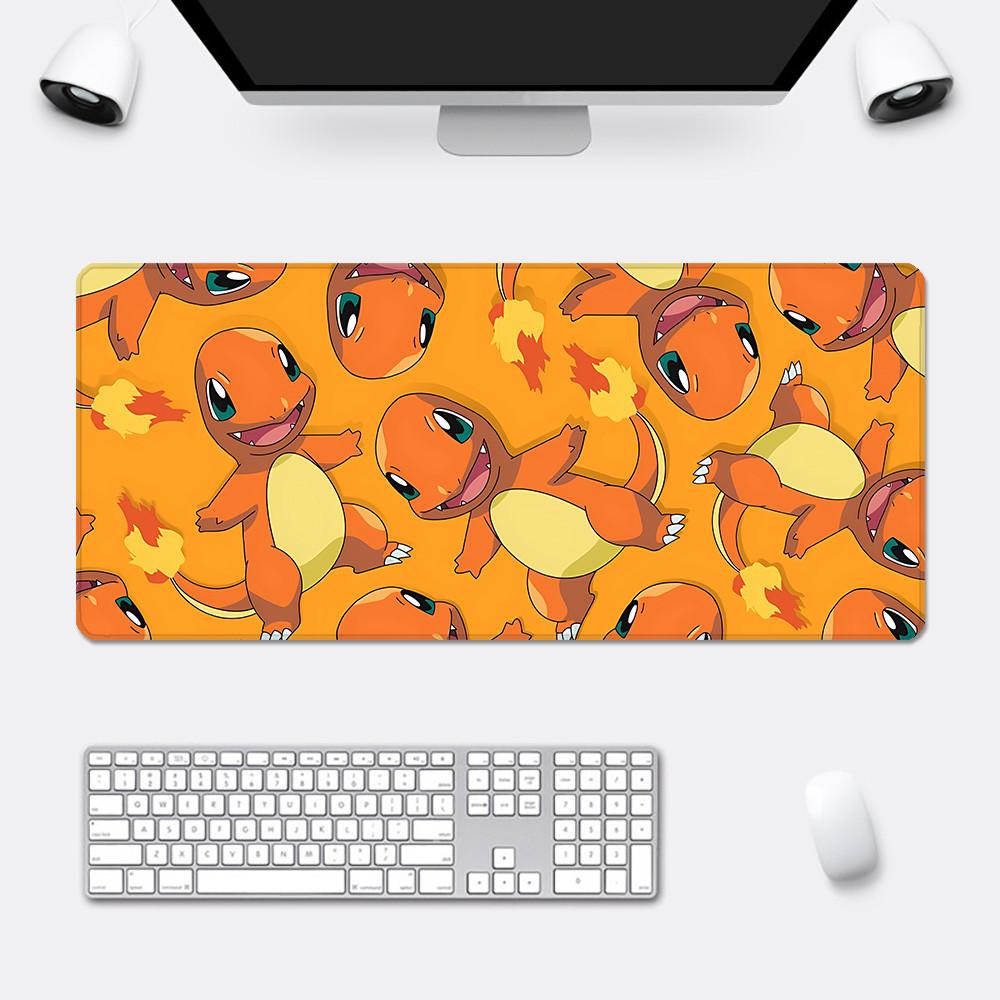 Mousepad HD Printing for Cute Cartoon Pikachus Computer Gamers Locking Edge Nonslip Mouse Pad XXLxcm Keyboard PC Desk Pad