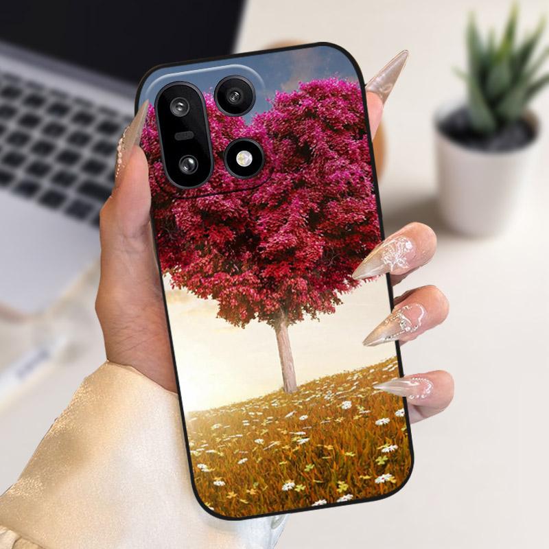 For OnePlus 15 Case 2025 Stylish Painting Shockproof Cover Soft Silicone TPU Bumper For One Plus 15 Oneplus15 PLK110 Phone Bags