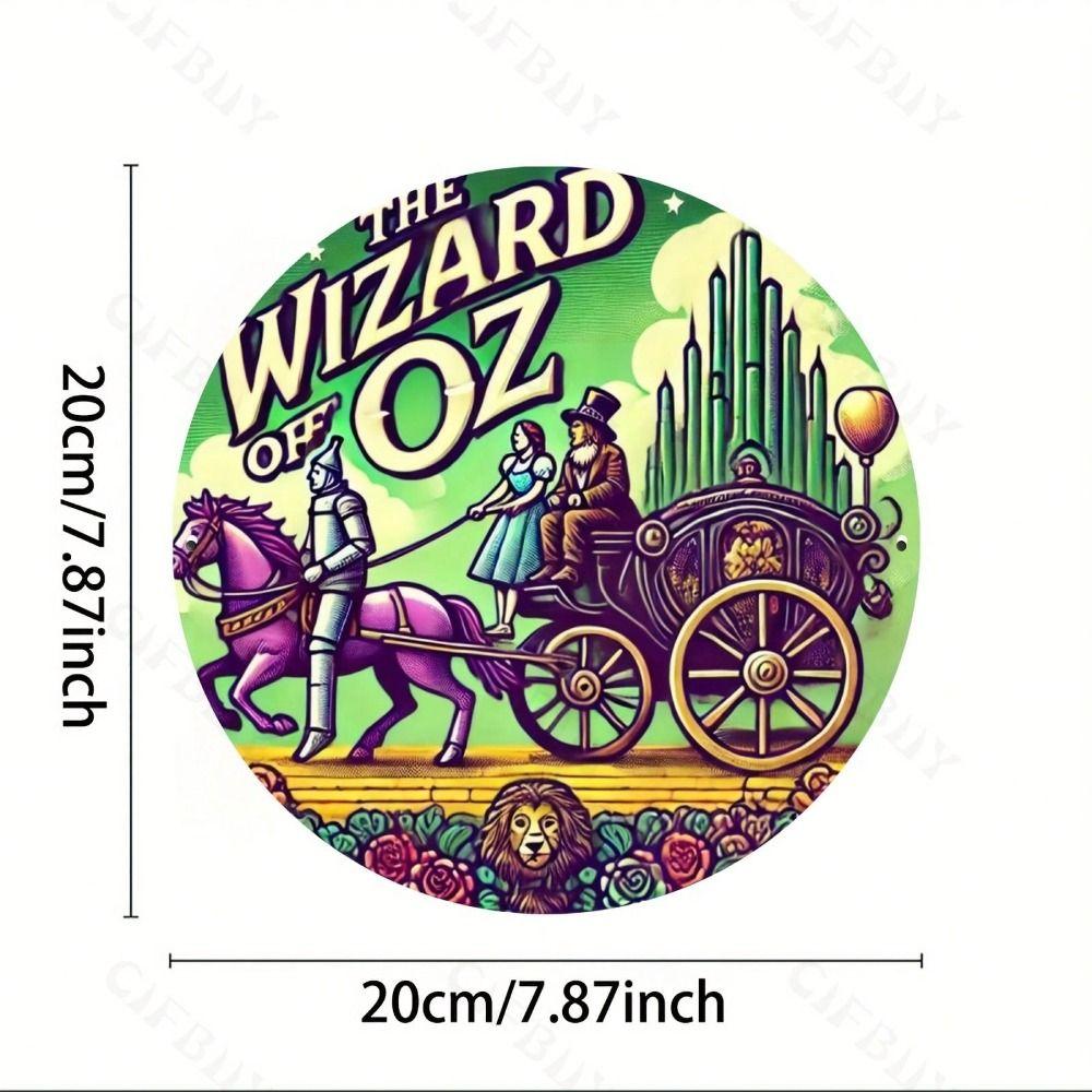 Handmade Metal Tin Art Decor Wall Plaque 20x20cm