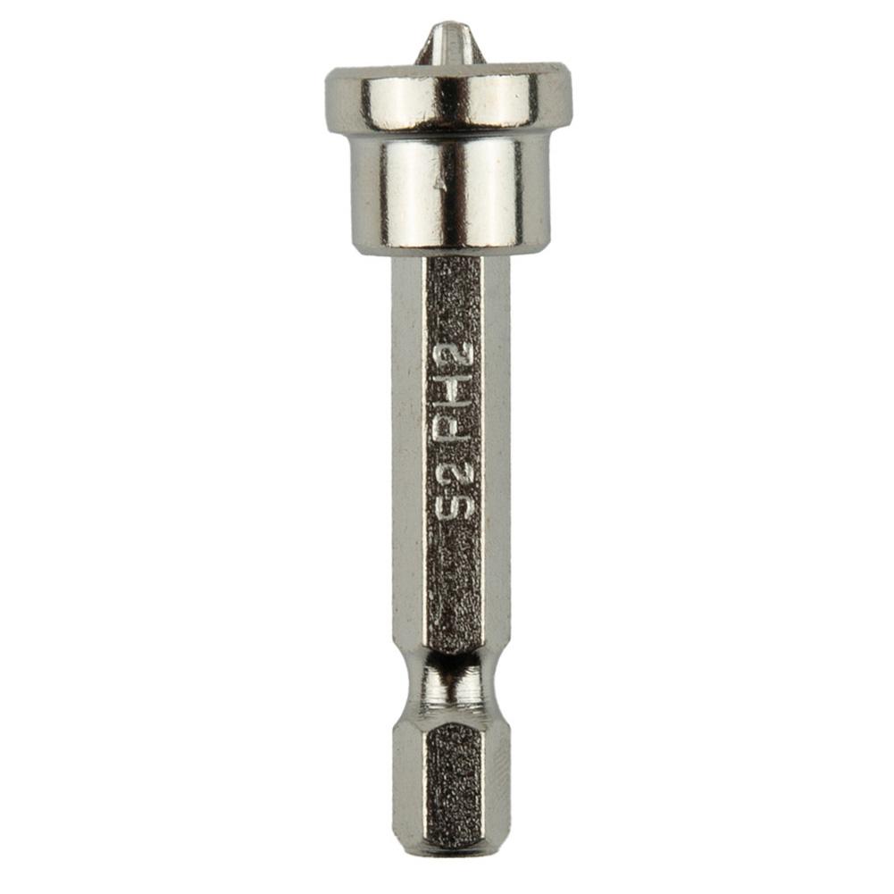 Magnetic Positioning Drywall Screwdriver Tip Bits 25/50mm Gypsum Board Plasterboard Screws Locating Batch Head Drilling