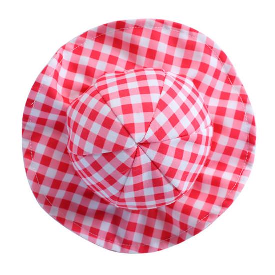 Șapcă pentru animale de companie Model în carouri Protecție solară Moda respirabilă Pălărie pentru pescar pentru animale de companie