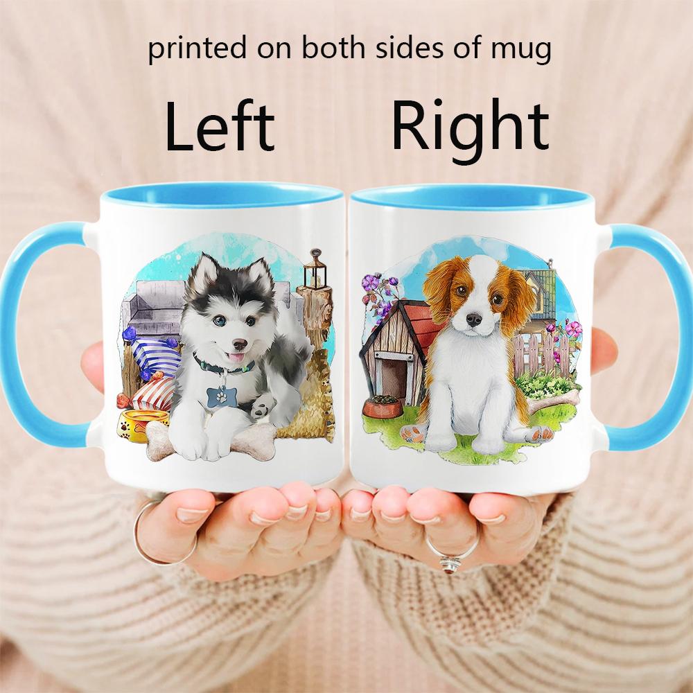 Personalized Photo Mug, Customize Family, Kids,Lovers,Logo, Text, Dog, Cat ,photos Mugs, Tea Milk Cup, Mother's Day Gift