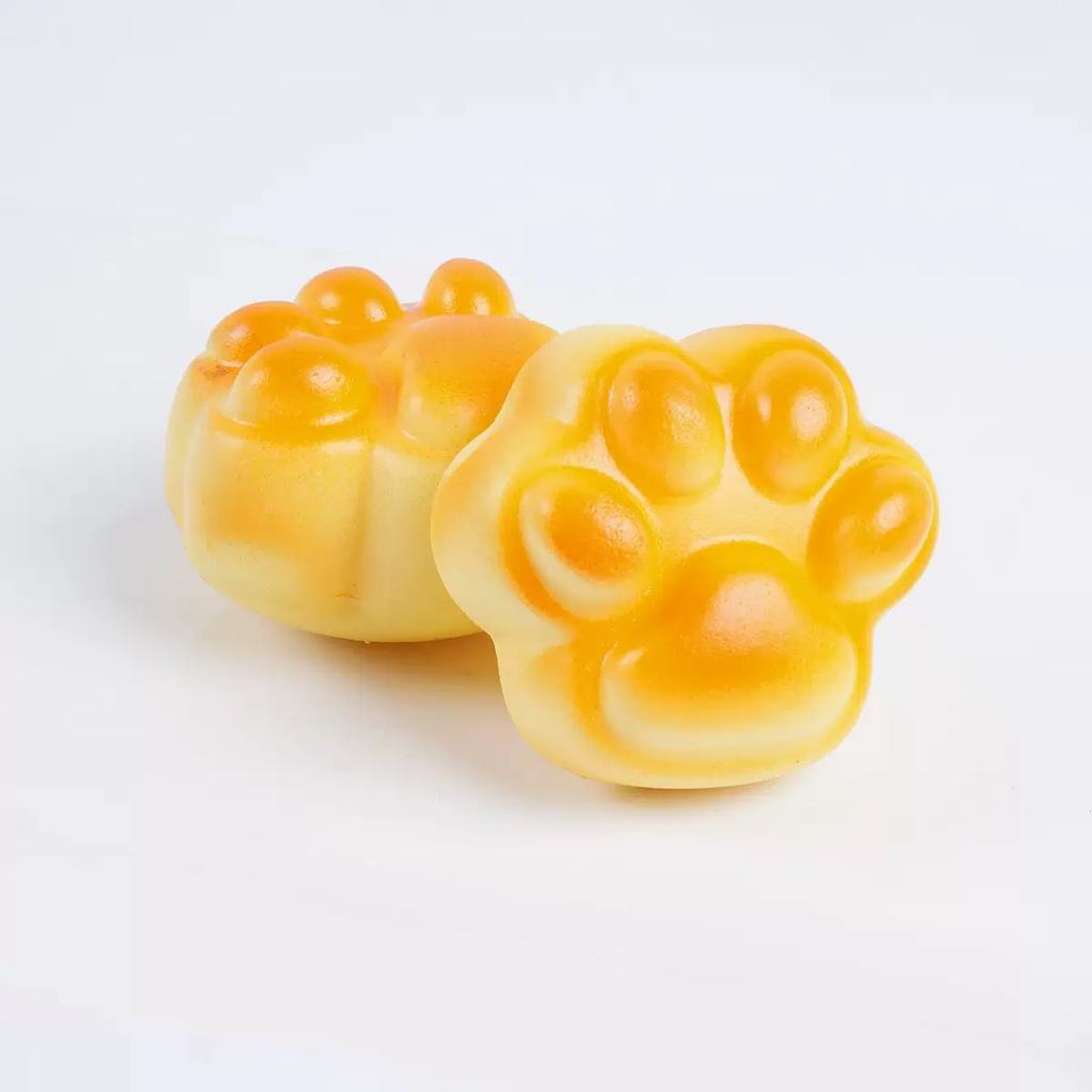 Cute Cat Paw Squeeze Toy Soft Sticky Decompressing Stress Relief Slow Rebound Jelly Pinch Toy For Adults Squishy Toy