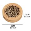 Wood Aroma Burner Box Censer for Home And Hotel Fragrance Diffuser with Lid