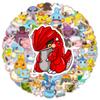 10/30/50PCS Anime  Cute Stickers Graffiti Decoration DIY Skateboard Phone Fridge Bike Cartoon Decals Fun for Kid Toy Gift