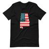 Alabama Home State USA Flag T-Shirt
