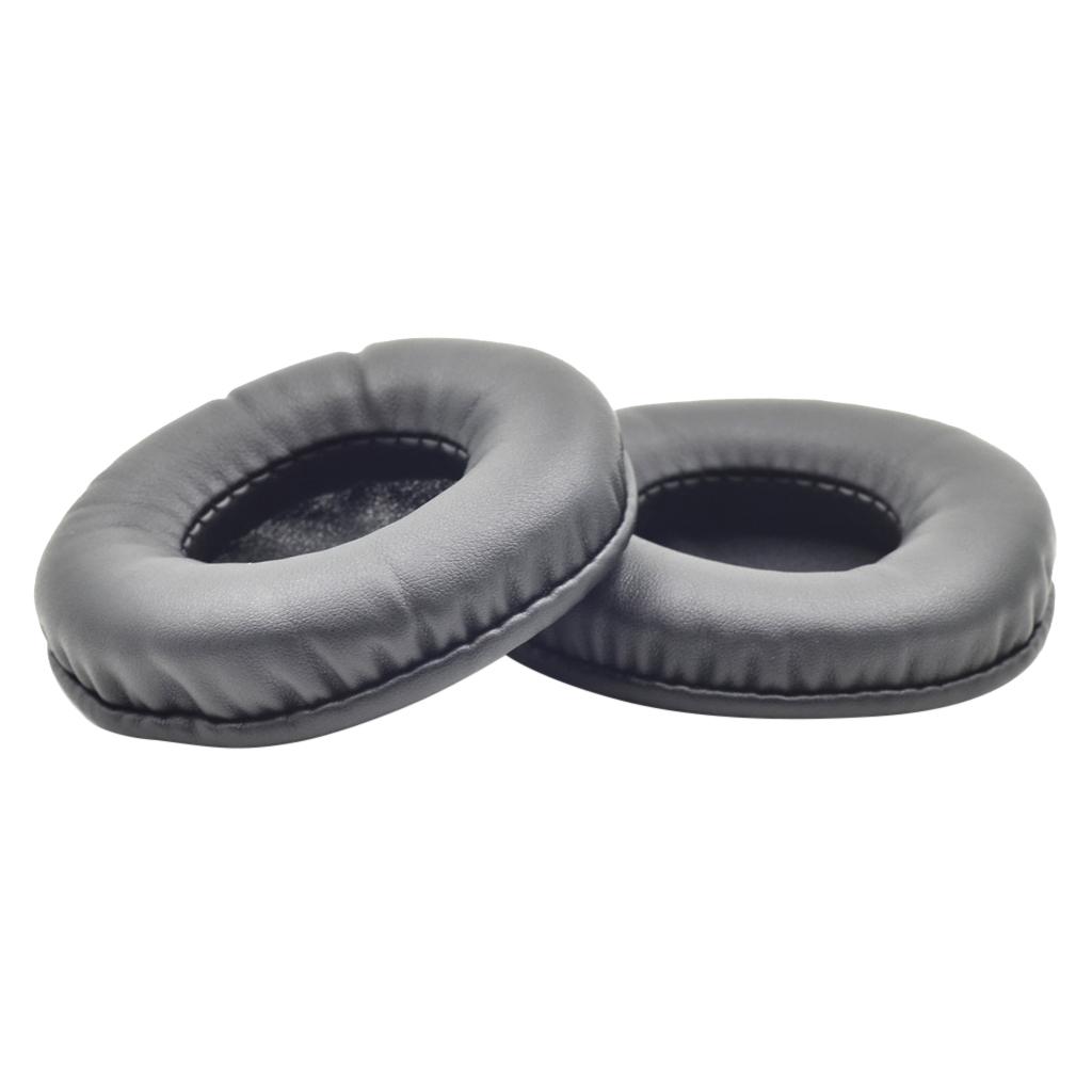 Earphone Cushions Ear Pads Earmuff Pillow Cover Noise Canceling Headphones Sleeve Fit for MDR-XD100 Leather Ear Pads 2x