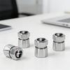pdzh2 4Pcs Car Metal Wheel Valve Caps Covers Accessories For Ford Focus Kuga Mondeo Ranger Fiesta Mustang ST Shelby Fusion Edge Escape