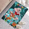 Gumball's World Adventure Carpet Office Decorative Carpet For Living Room Bedroom Door Mat Floor Rug Computer Chair Area Rug perfect holiday gift