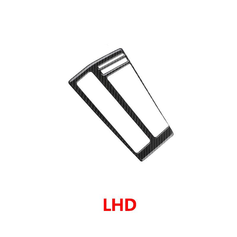 For VW Golf 8 GTI MK8    Car Interior Accessories Soft Carbon Fiber Decorative Stickers Gear Shift Panel Cover Trim