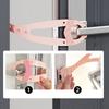 Cat Door Holder Latch Adjustable Dog Door Stopper Elastic Gate Lock Flex Latch Strap Keep Dog Out From Entering Pet Gate Supply