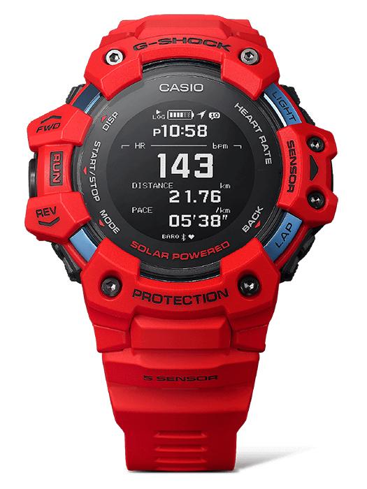 Casio G-SHOCK Men's Stainless Steel 200M Water Resistant Digital Shock Resistant Quartz Watch GBD-H1000-4