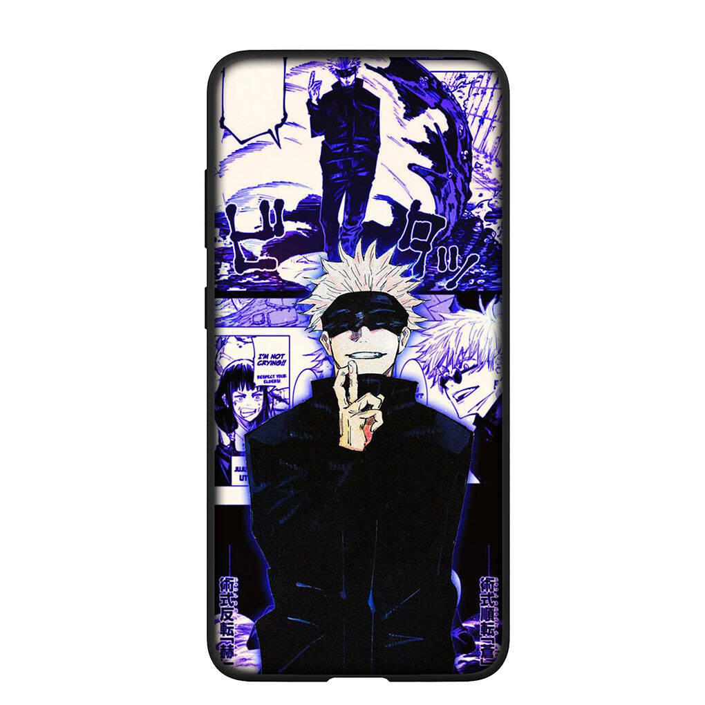 Phone Case for iPhone 17 16 15 Xiaomi Poco F8 F7 X7 X6 M8 C85 C75 C71 Redmi Note 14 13 12 11 Pro Max A4 14C 13C 15C Gojo Satoru Jujutsu Kaisen Anime