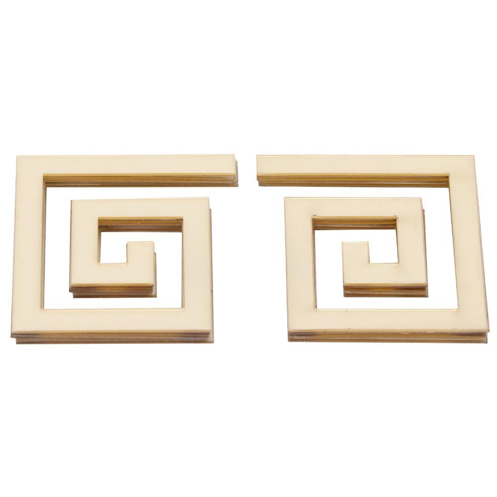 10Pcs 3D Acrylic Wall Decor 5x5CM 3D Wall Sticker Decorative Home Wall Decor Wall Decor
