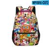 Luxury Popular Funny Shadow Milk Plush Student Bookbag Notebook Backpacks 3D Print Oxford Waterproof Boys/Girls Travel Backpacks