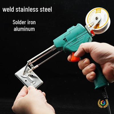 German Portable Multi-functional Electric Soldering Gun with Manual Feeder