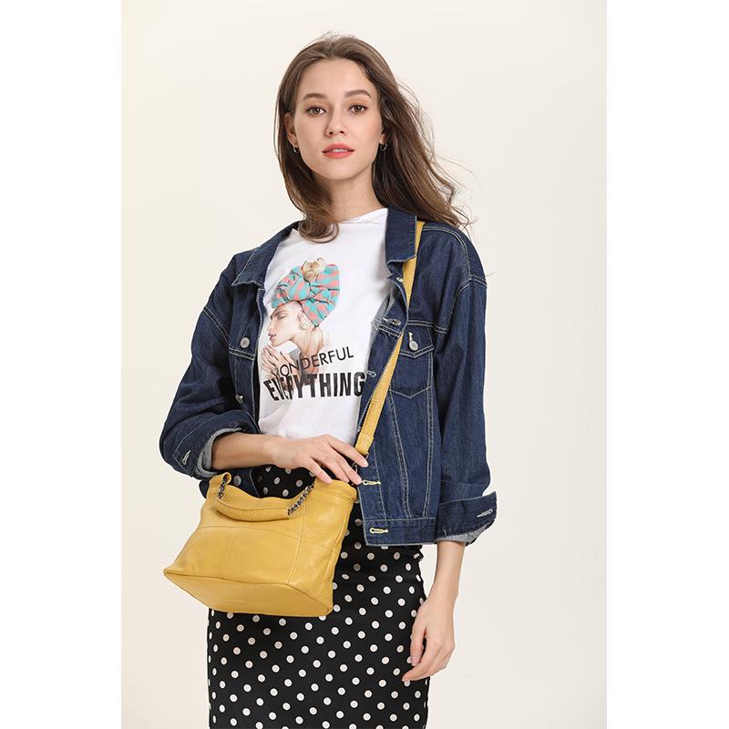 2023 Nowa damska torebka ze skóry naturalnej - Torebka na łańcuszku z bydlęcej skóry najwyższej jakości