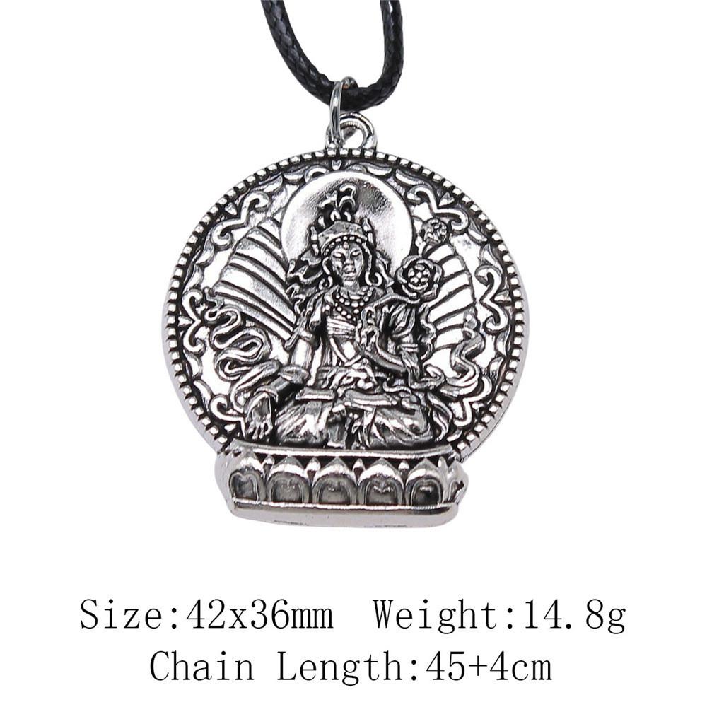 2025 Trend Best Friend Necklace Chief Pharaoh Buddhism Necklace Leather Chain 45cm Audience Necklaces With Pendant