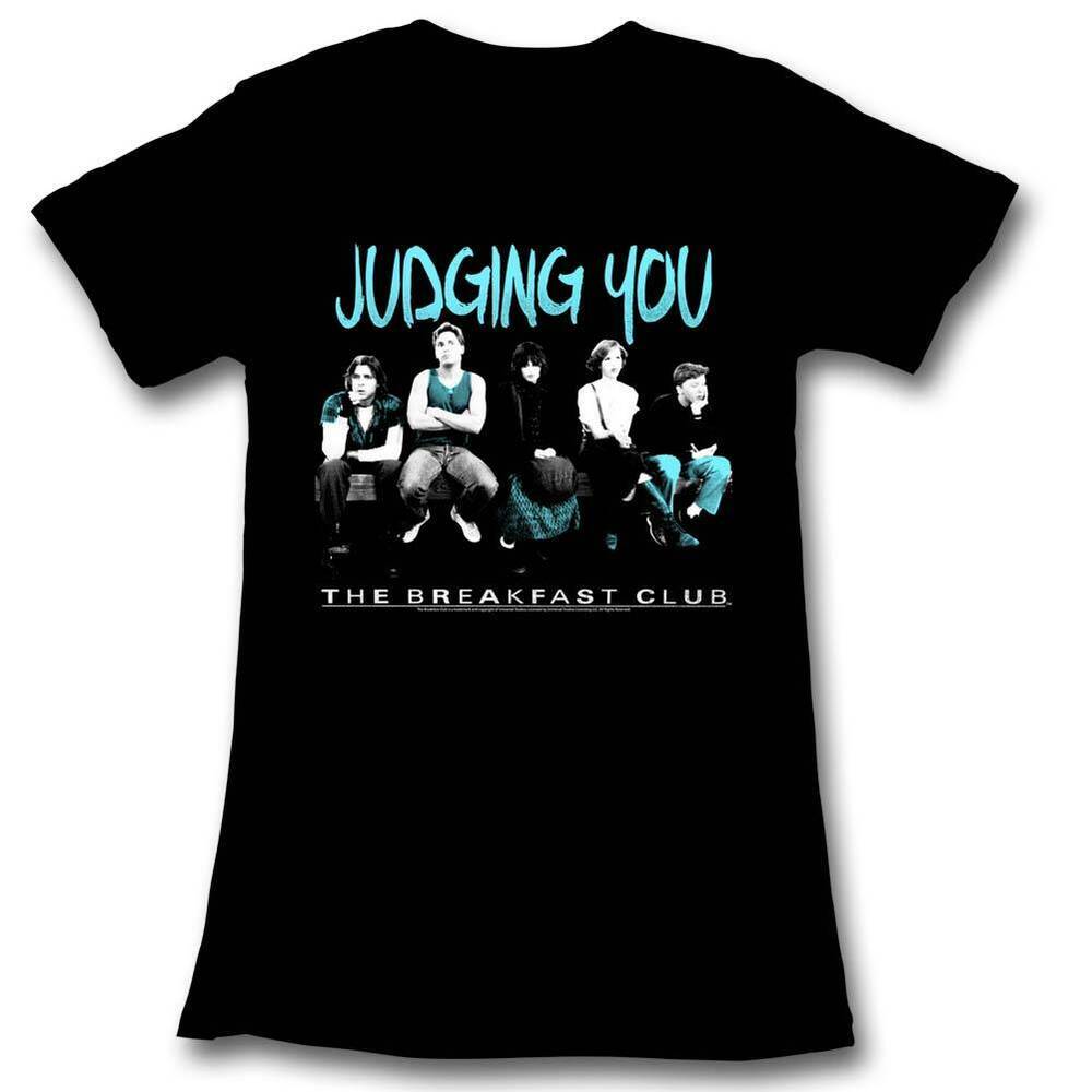 

Breakfast Club Judging You Black Junior Women s T-Shirt XL