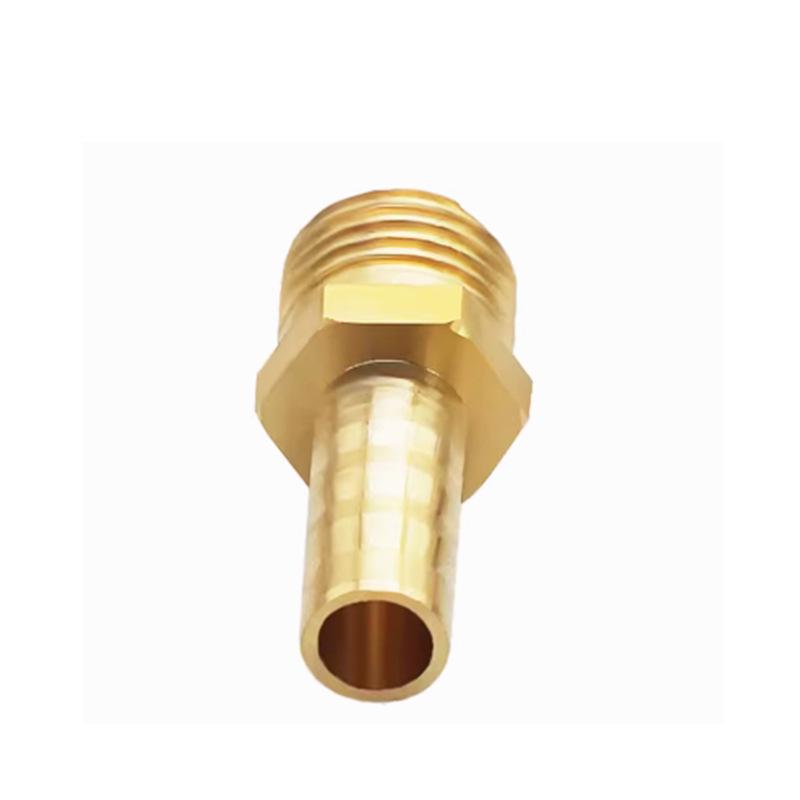 All-Copper Male Thread Fittings: Pagoda Head, PC6/8/10, 4-Point & 6-Point for Water/Gas Hoses