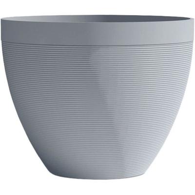 Blomkruka - GARDEN ID - Green Care Impact Blågrå - 30 x 26 cm - Garanti 10 år - 100% återvunnen - UV-/frostbeständig
