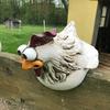 Handcrafted Baby Chick Sculptures Weather Resistant Garden Resins Art Safe For Kids Pet Indoor Outdoor Decoration