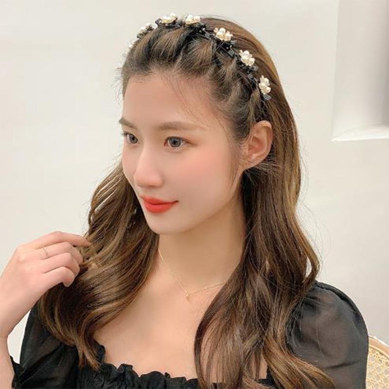 Fashion Hair Hoop Sweet Fragmented Hair Tool Women Temperament Headwear Summer Simple Hair Band Hairpin Children's Fashion