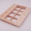 8 Grid Realistic Dollhouses Window Shutters Scene Room Accessory Handmade Wooden Shutter 1/12 Scale Miniature Furniture