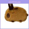 Plush Capybara Pencil Case With Large Capacity For Kids And Students