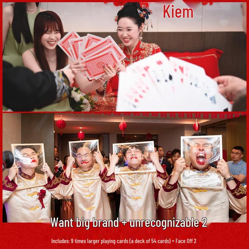 Door-Blocking Game: Large Wedding Reception Props for Photography and Entertainment