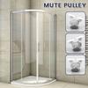 8/16Pcs Shower Door Wheels Sliding Glass Door Pulleys Bearing Rollers Runner Shower Room Cabins Swinging Pulley Sliding Door