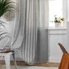 Finished Curtains American Country Living Room Semi-Blackout Windows Geometric Stripes Coffee Kitchen Curtains