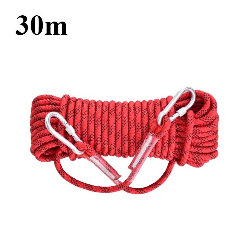 Rock Climbing Rope Outdoor Safety Rope Fire Rescue Safety Escape Rock Climbing Rope Climbing Rope Red and Blue Climbing Ropes