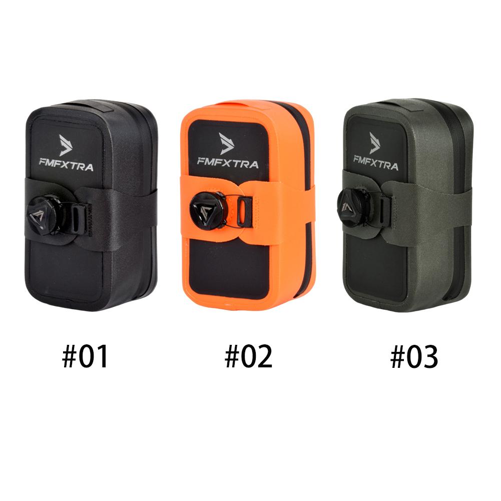 Bicycle Under Seat Bag Bike Strap-On Saddle Bag Knob Lock Bike Seat Bag Waterproof 0.5L Bike Bag Portable for Outdoor Riding