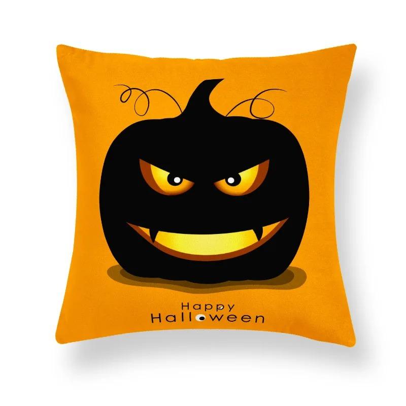 Halloween Thema Kissenbezug Auto Büro Wohnzimmer Sofa Halloween Kürbis Laterne Dekoration Kissenbezug