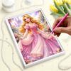 Disney Pearl Painting Rapunzel Rapunzel Castle Creative 5D Pearl Embroidery Cross Stitch Kit Handmade DIY Home and Room Decor Gift