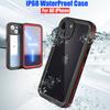 IP68 Waterproof for IPhone 16 15 14 13 12 11 Pro Max XS XR 7 8 Case RedPepper Clear Cover Diving Underwater Swim Outdoor Sports