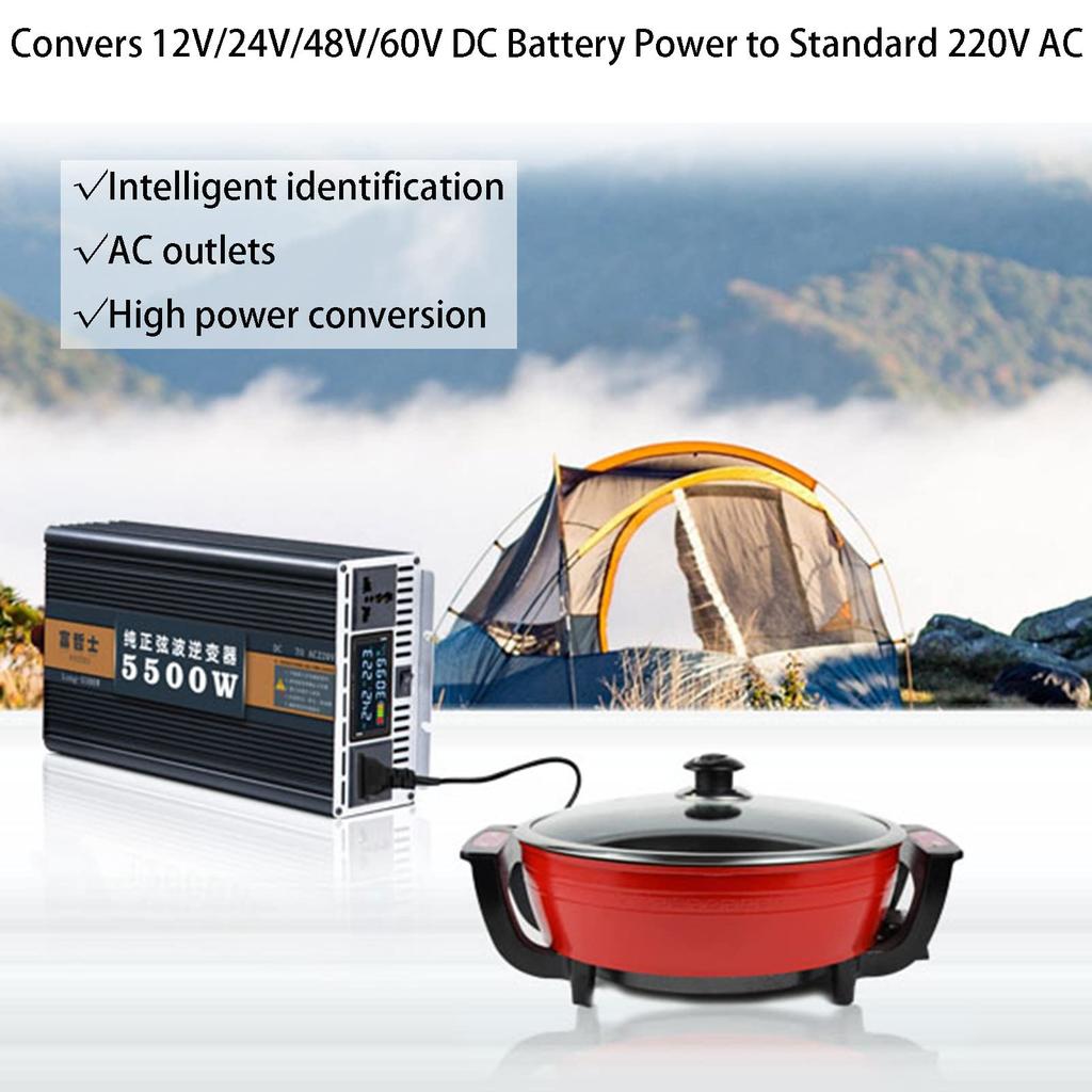 4000W 5000W 5500W 6000W 7000W 8000W 9000W 10000W 12000W Power Inverter Car 12V24V48V60V DC