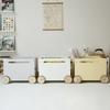 Wooden Multifunctional Toddler Walker with Piano & Shape Sorting