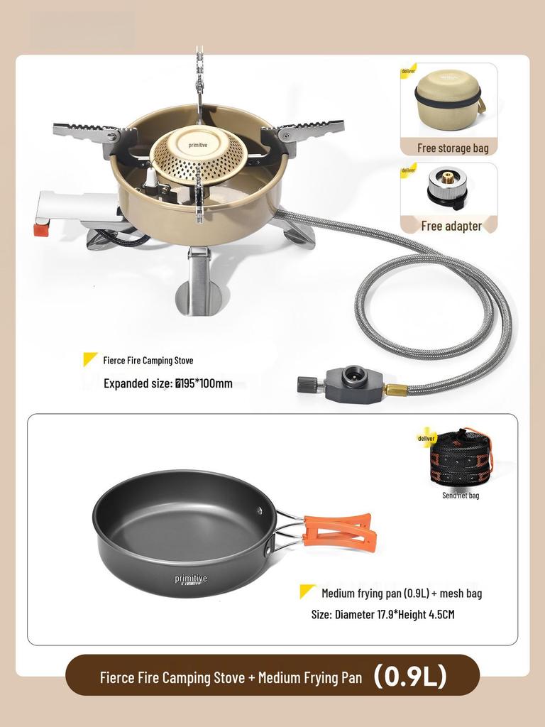 Portable Folding Gas Stove for Outdoor Camping, Tea Making & Boiling Water. Perfect for Camp Cookware.