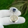 Jubiläumsgeschenk für sie Natur Golden Rutil Edelstein Anhänger 925 Silber