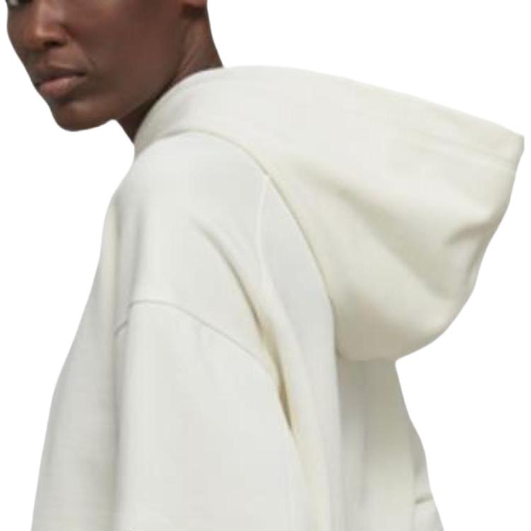 Y-3 SS23 Solid Color Hooded Pullover Long Sleeve Sweatshirt Men sweatshirt White IB4811