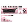 Zwarte Katten Keycaps 138/158 Toetsen MDA Profiel PBT Keycaps Sublimatie Schattige Mechanische Keycaps toetsenborden Accessoires