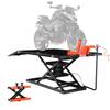 VEVOR Mesa Elevatória para Motocicleta, Capacidade de Peso de 1500lbs, Macaco Pneumático para Motocicleta, Faixa de Altura de 8,6-31 pol