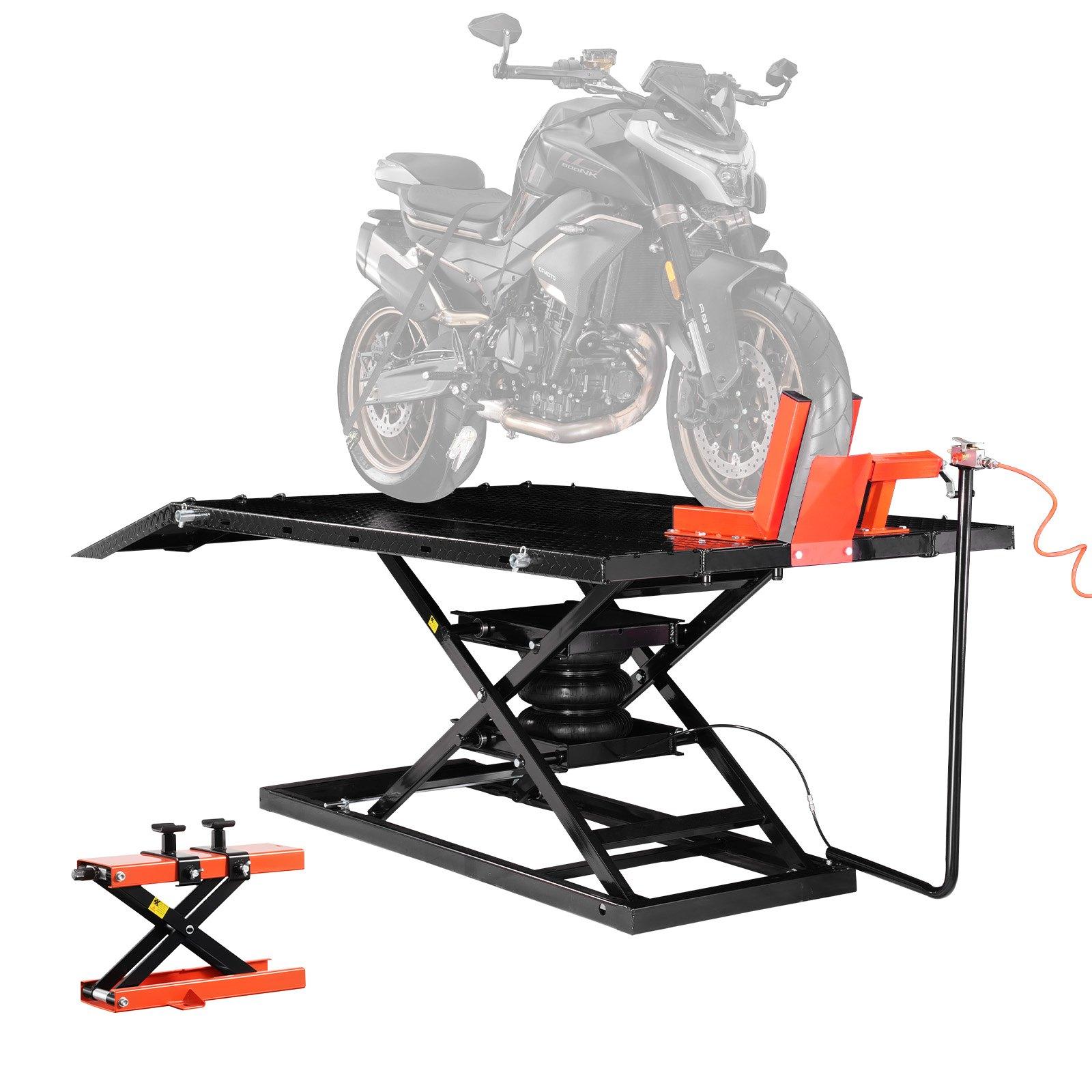 VEVOR Motorcycle Lift Table, 1500lbs Weight