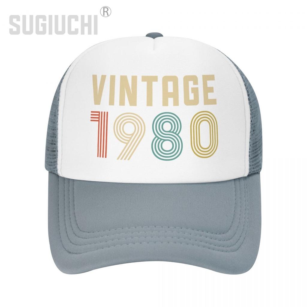 Mesh Cap Hat VINTAGE Trucker Birthday for Unisex Women born All the people Retro Baseball Caps