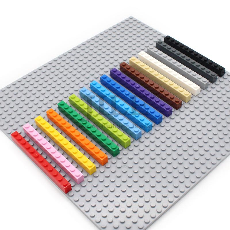 20Pcs Moc 6112 Bricks 1X12 Building Block Diy Compatible Educational Assembly Particle Creative Construction Classic Toys
