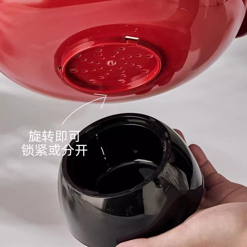 Household High-footed Fruit Plate High-value Drainable Fruit Basin Living Room Coffee Table High-value Candy Snack Nut Plate