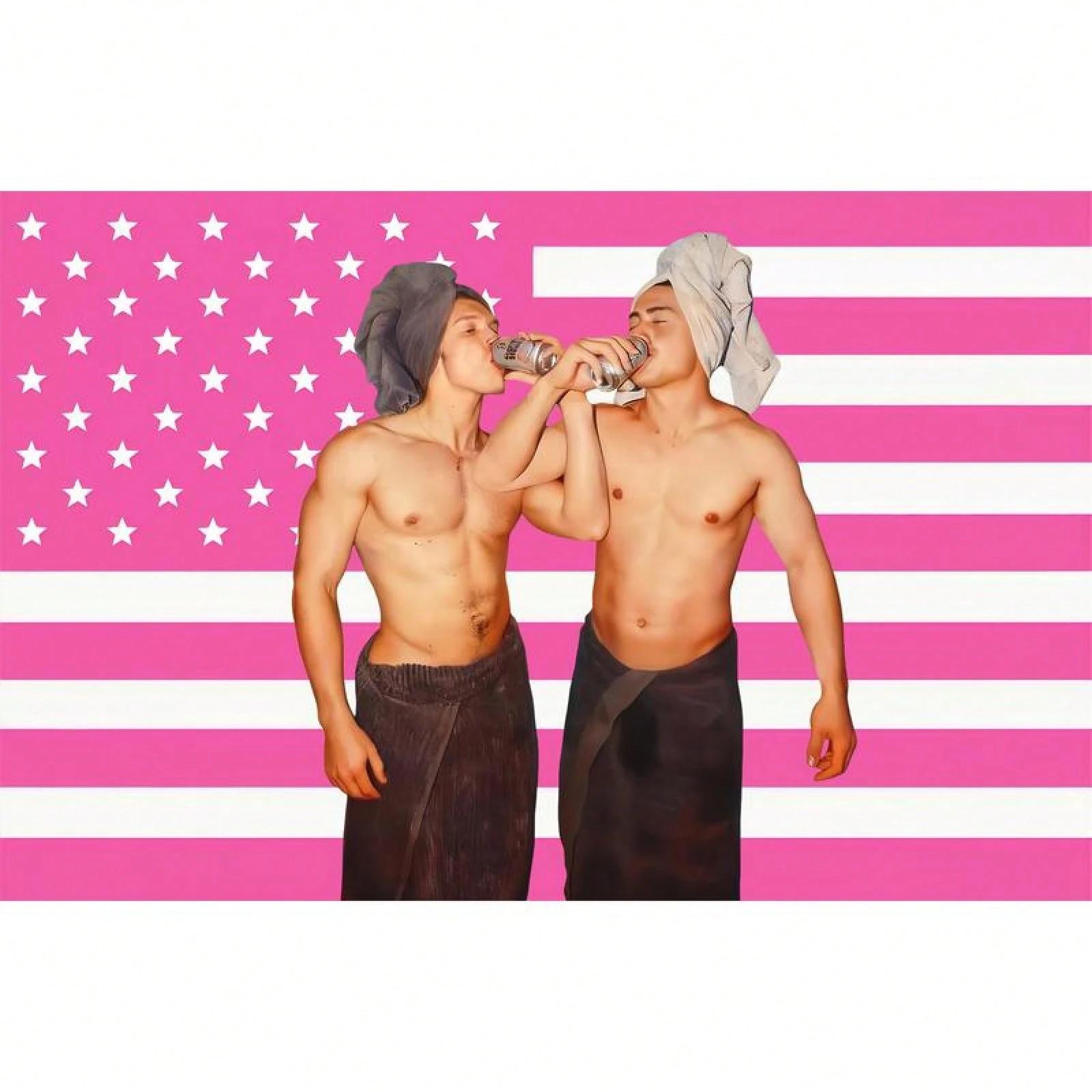 

Винтажный гобелен с изображением соперничества Ретро-флаг для игрового дня Спортивный декор для стены Классический спортивный баннер Хадсон Уильямс 74x94cm(29x37in)